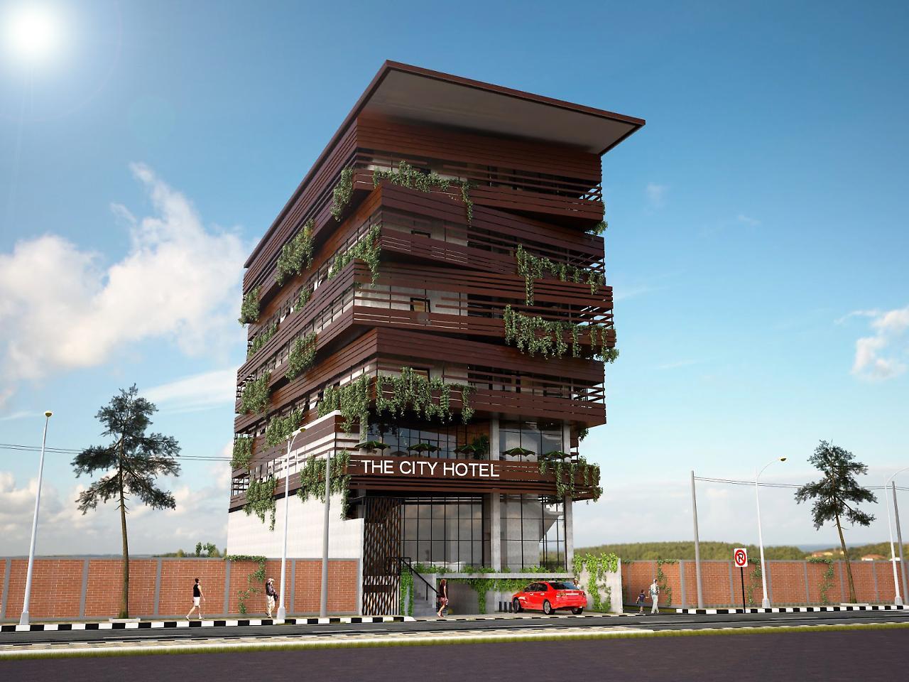 אמבון The City Hotel מראה חיצוני תמונה